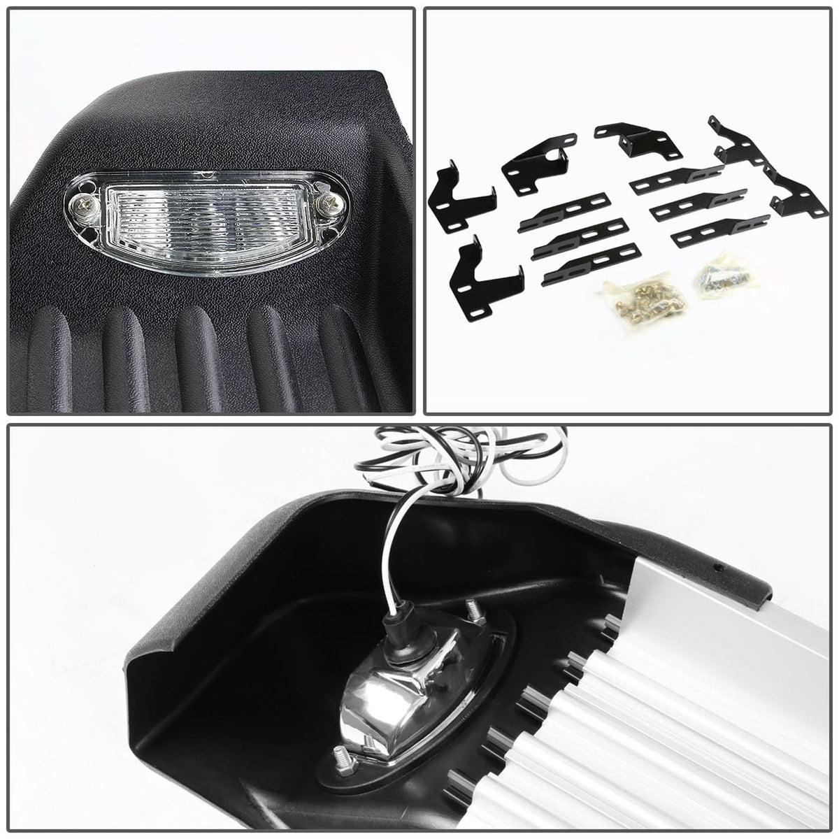 09-15 Honda Pilot Aluminum Running Boards 5.25" with Lights