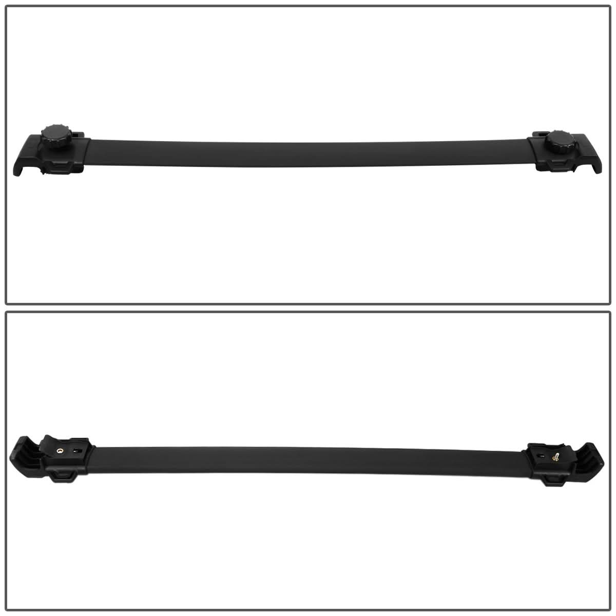 09-17 Dodge Journey Roof Rack Crossbar Set - 2 Piece Black