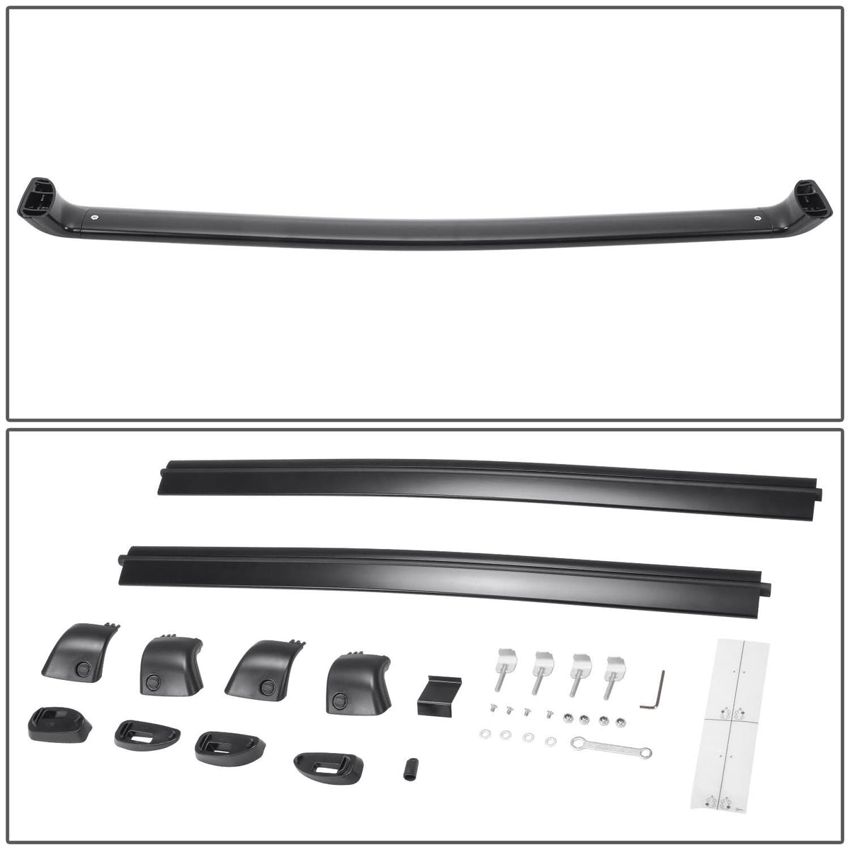 Tesla Model Y Aluminum Roof Rack Crossbar Set
