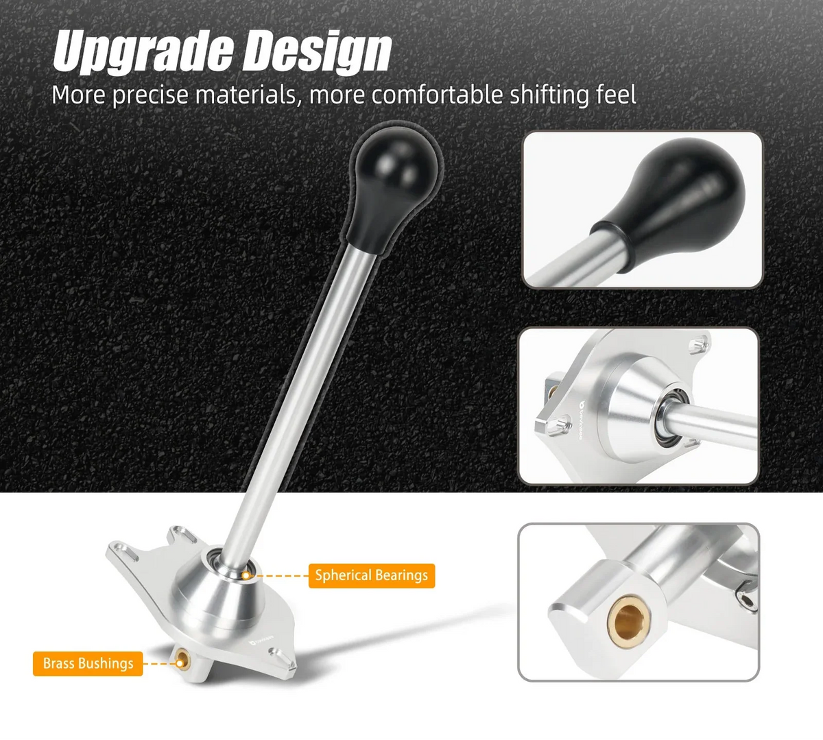 BMW 1 Series E81 E82 E87 E88 / 3 Series E90 E91 E92 E93 Billet Aluminum Short Shifter Kit 2006 - 2013