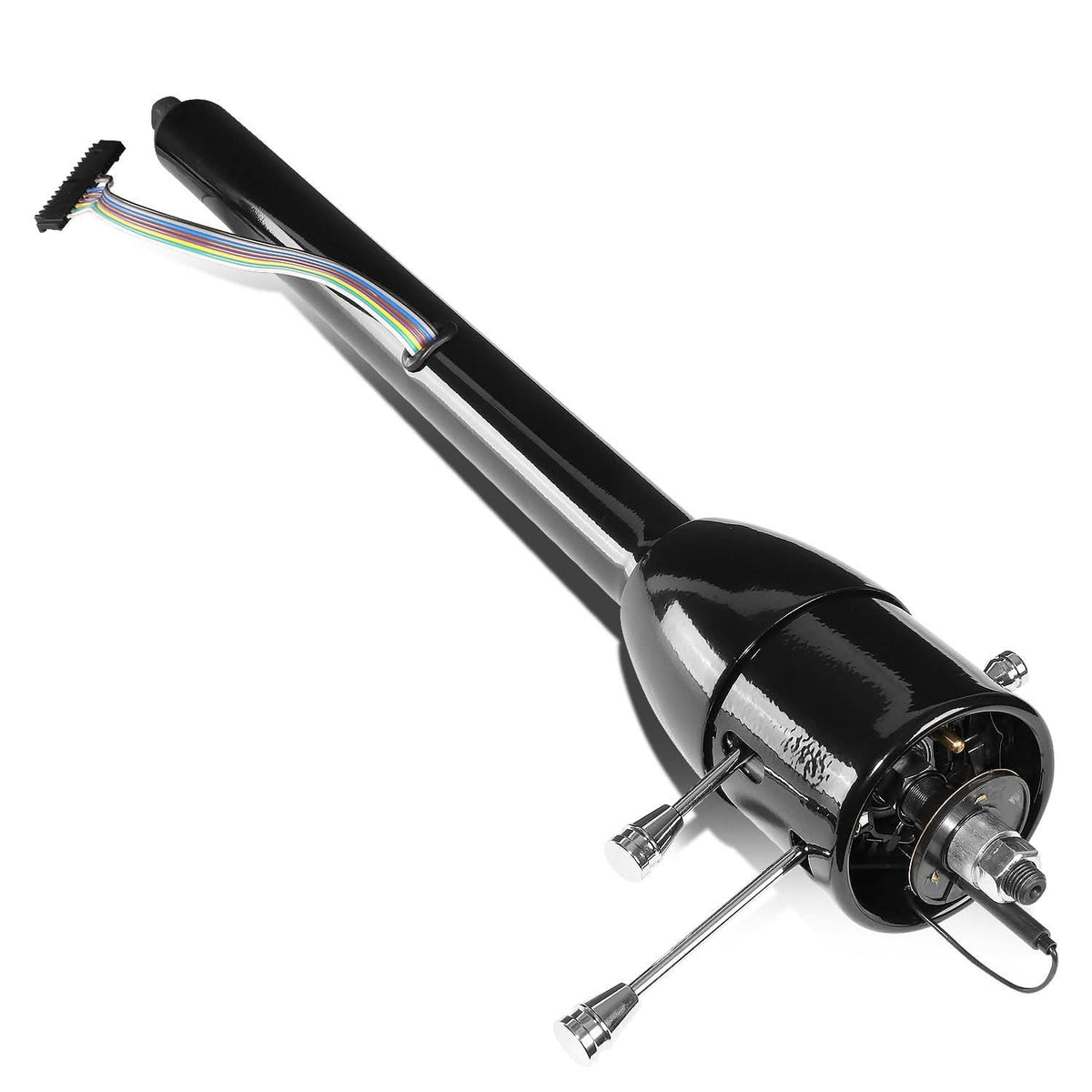 Manual Steering Wheel Column 28 Inch Black