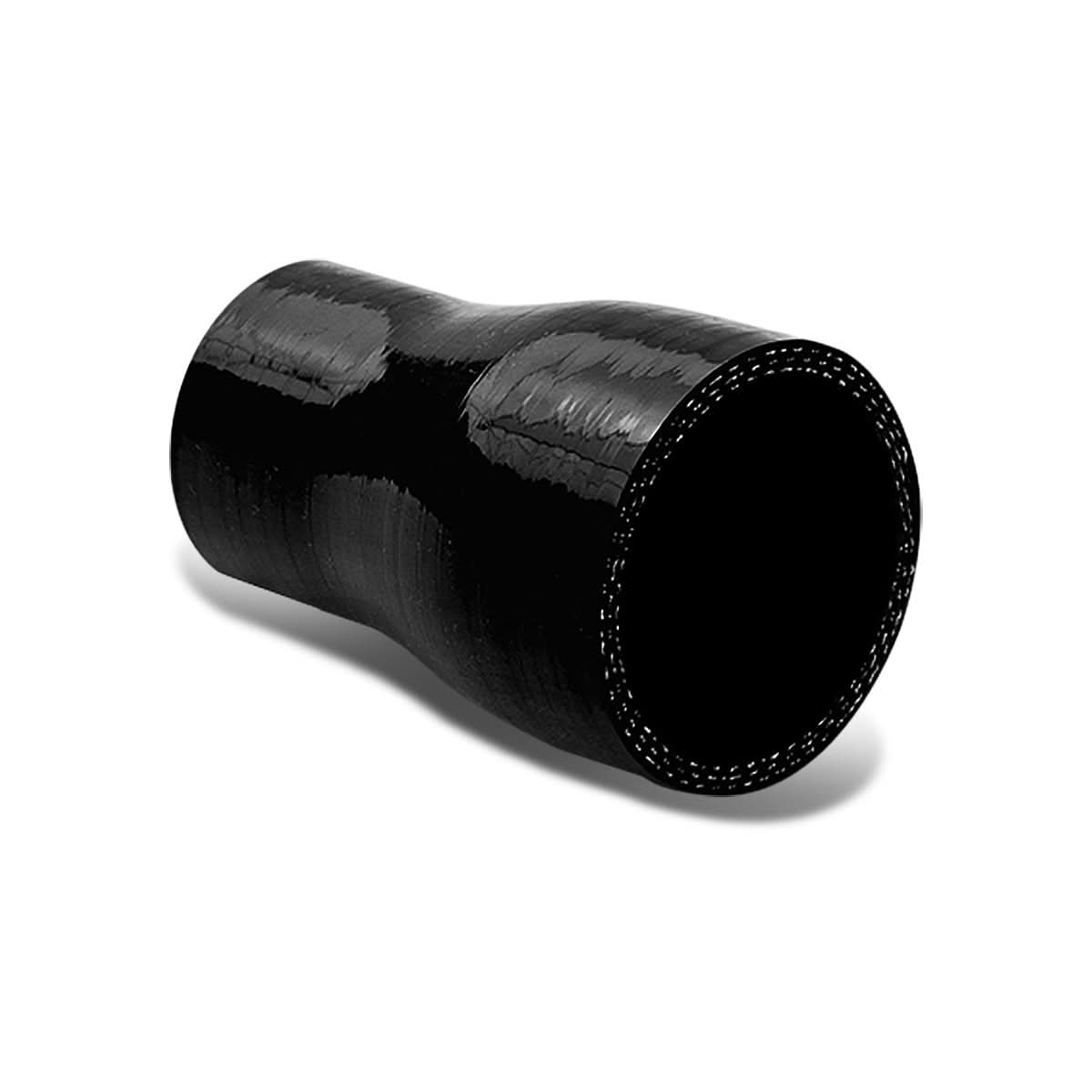 Silicone 3-Ply Reducer Hose 1.75" to 2.00" Black