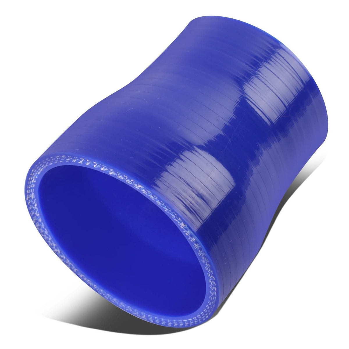 2.00" to 2.50" Silicone Reducer Hose - 3-Ply Blue