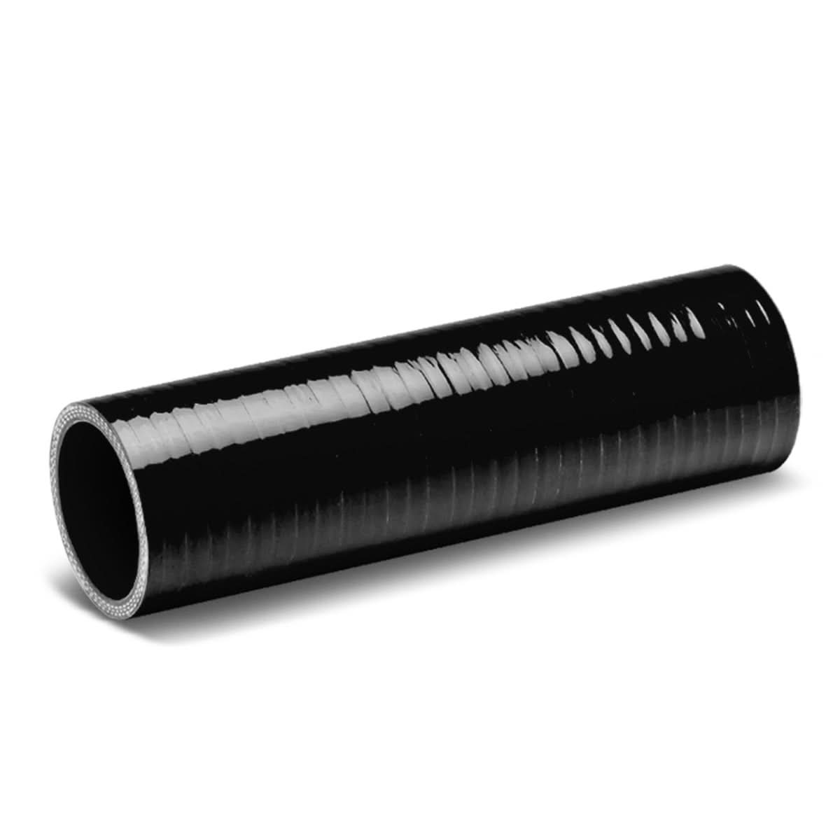 2.00" x 8.00" Black Silicone Hose - 3-PLY Construction