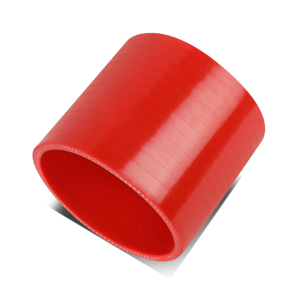 3.00" Red Silicone Hose - 3-Ply Straight