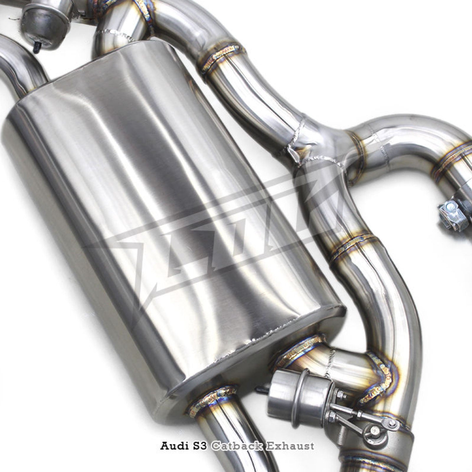 Stainless Valved Catback Exhaust System for Audi S3 2.0T