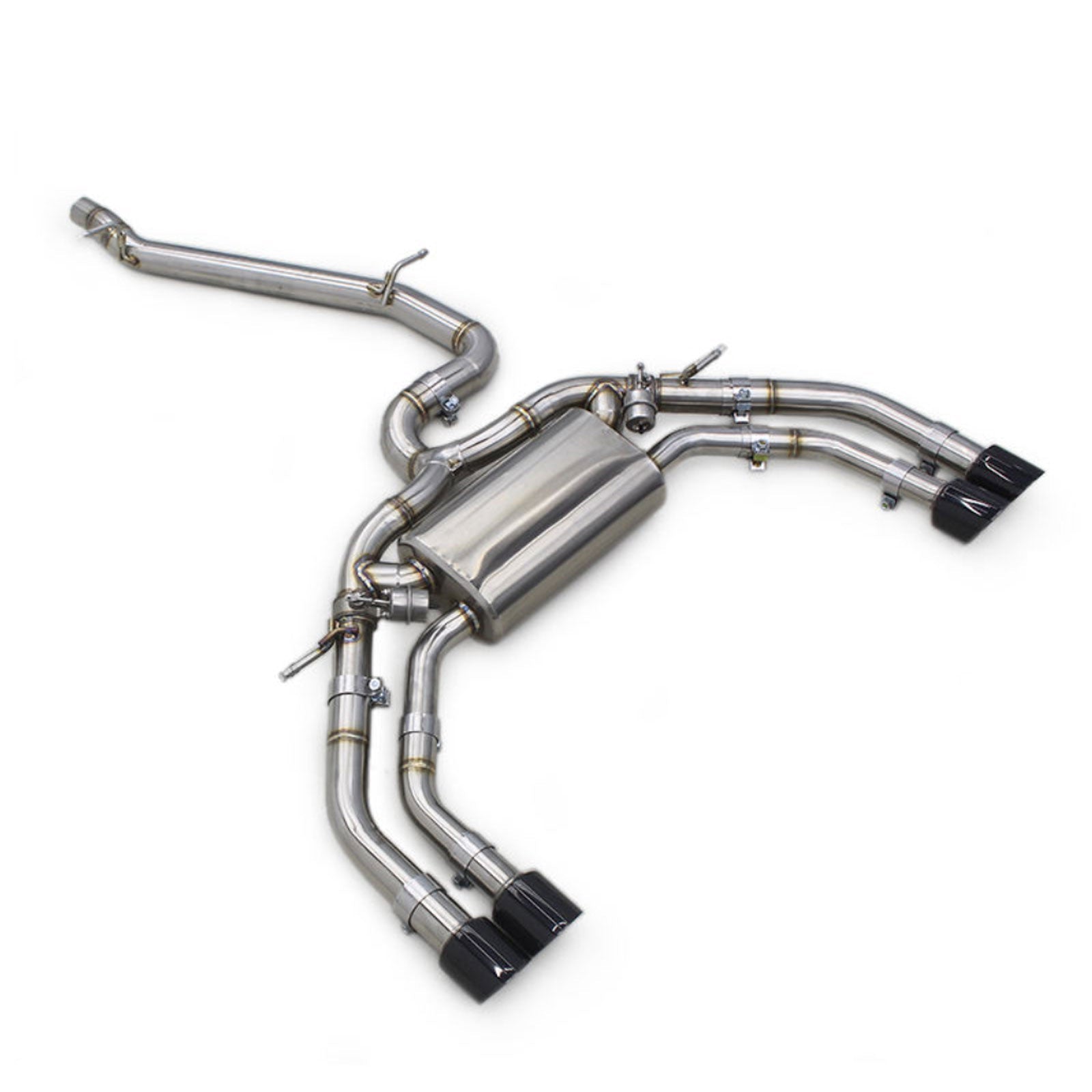Stainless Valved Catback Exhaust System for Audi TT TTS 8S MK3 2.0T 8S 2015+