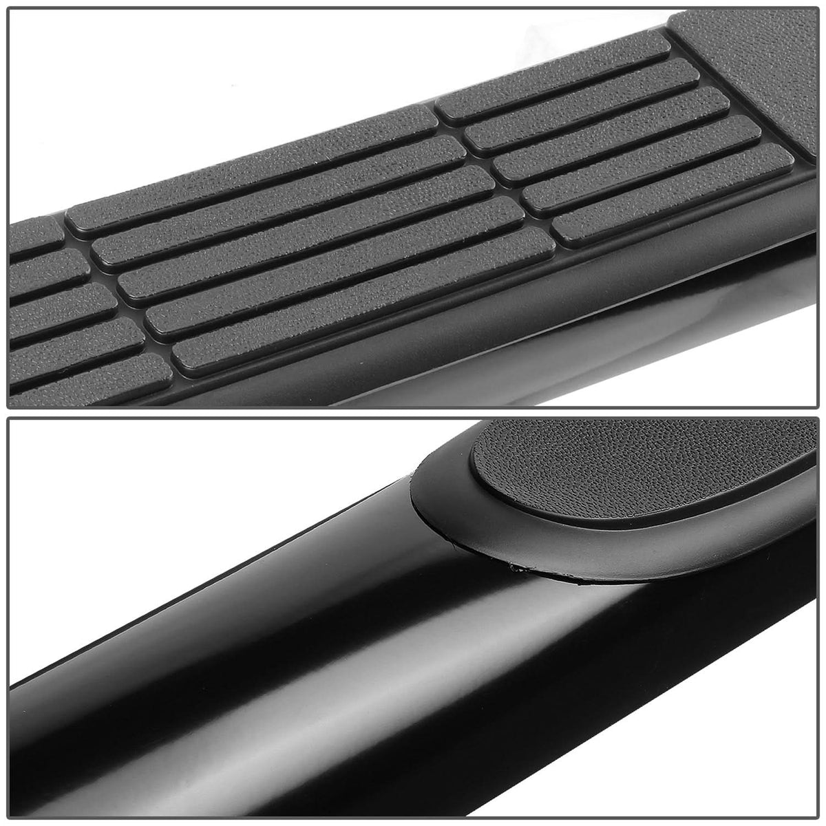 87-06 Jeep Wrangler 3" Round Nerf Bar Step Bar - Black