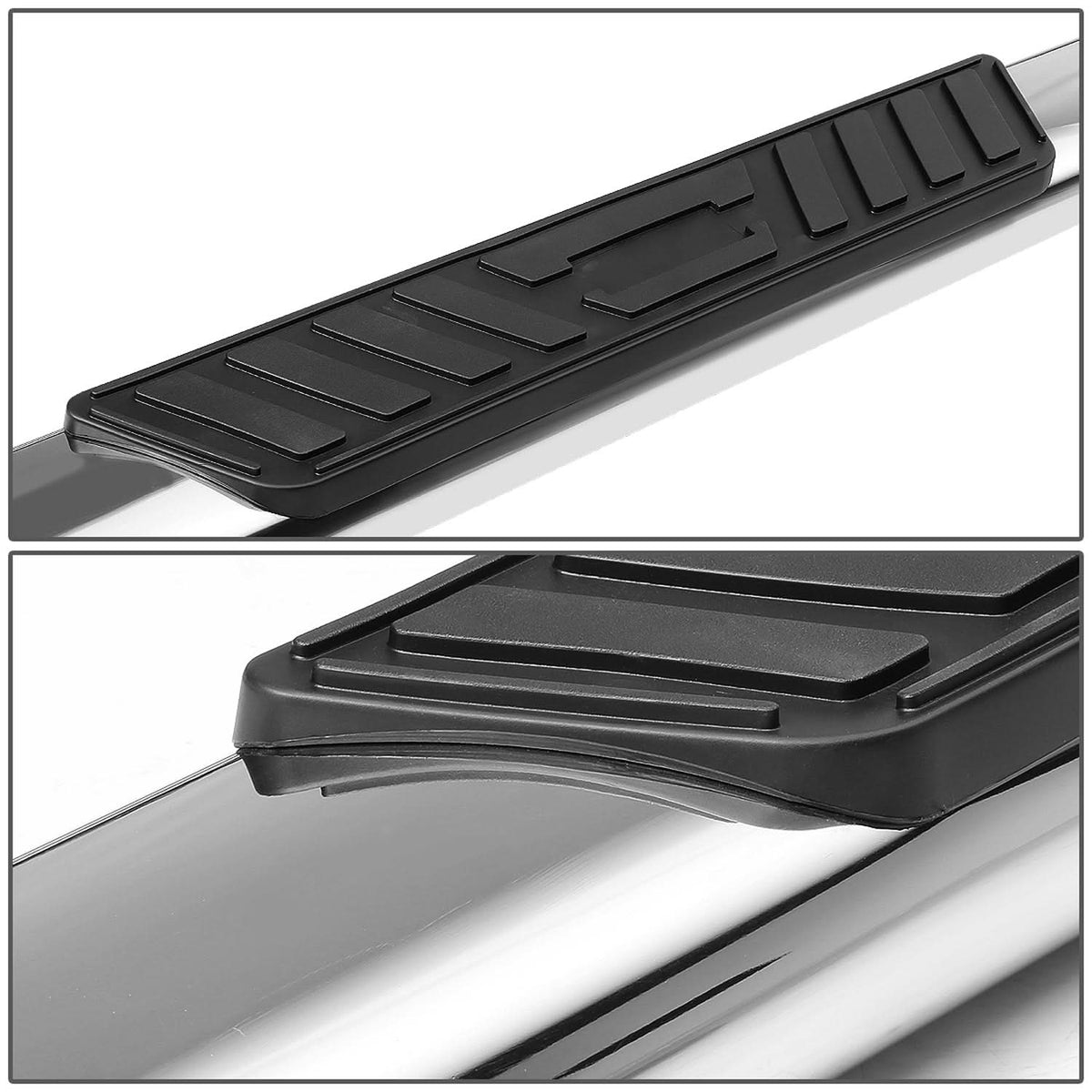 2019-2020 Dodge Ram 1500 Crew Cab 5" Oval Nerf Bars Silver