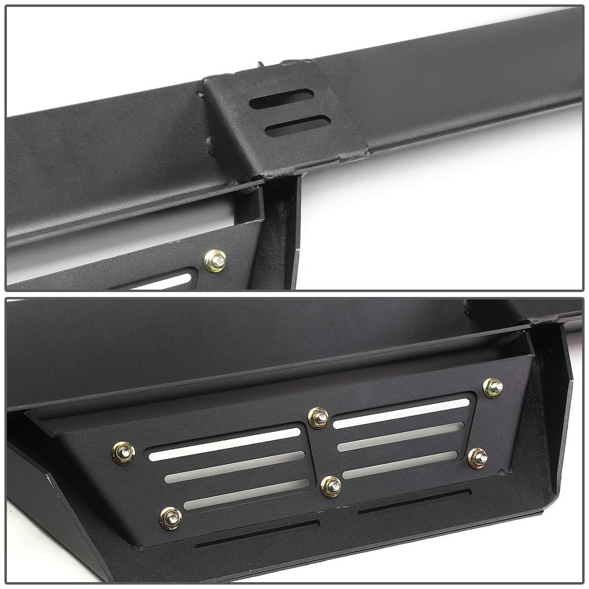 09-17 Dodge Ram 1500 Quad Cab Step Down Nerf Bars - Black