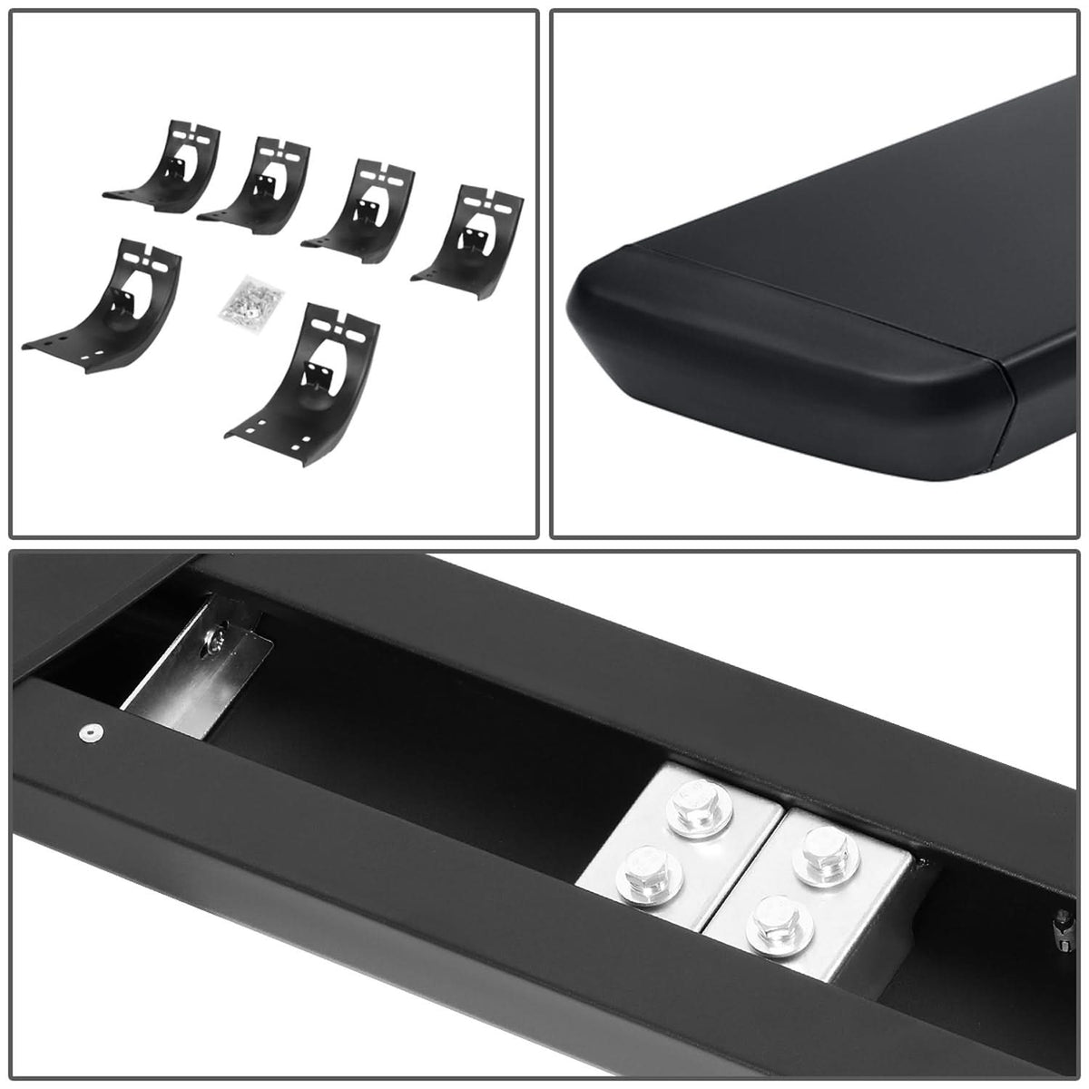 09-20 Dodge Ram 5.5" Honeycomb Step Nerf Bars - Extended Cab Black
