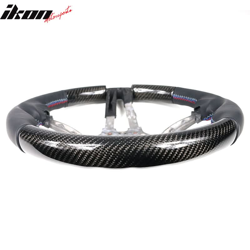 2015-2021Â BMW F80 F82 M Stitch Matte CF Steering Wheel Leather Cover