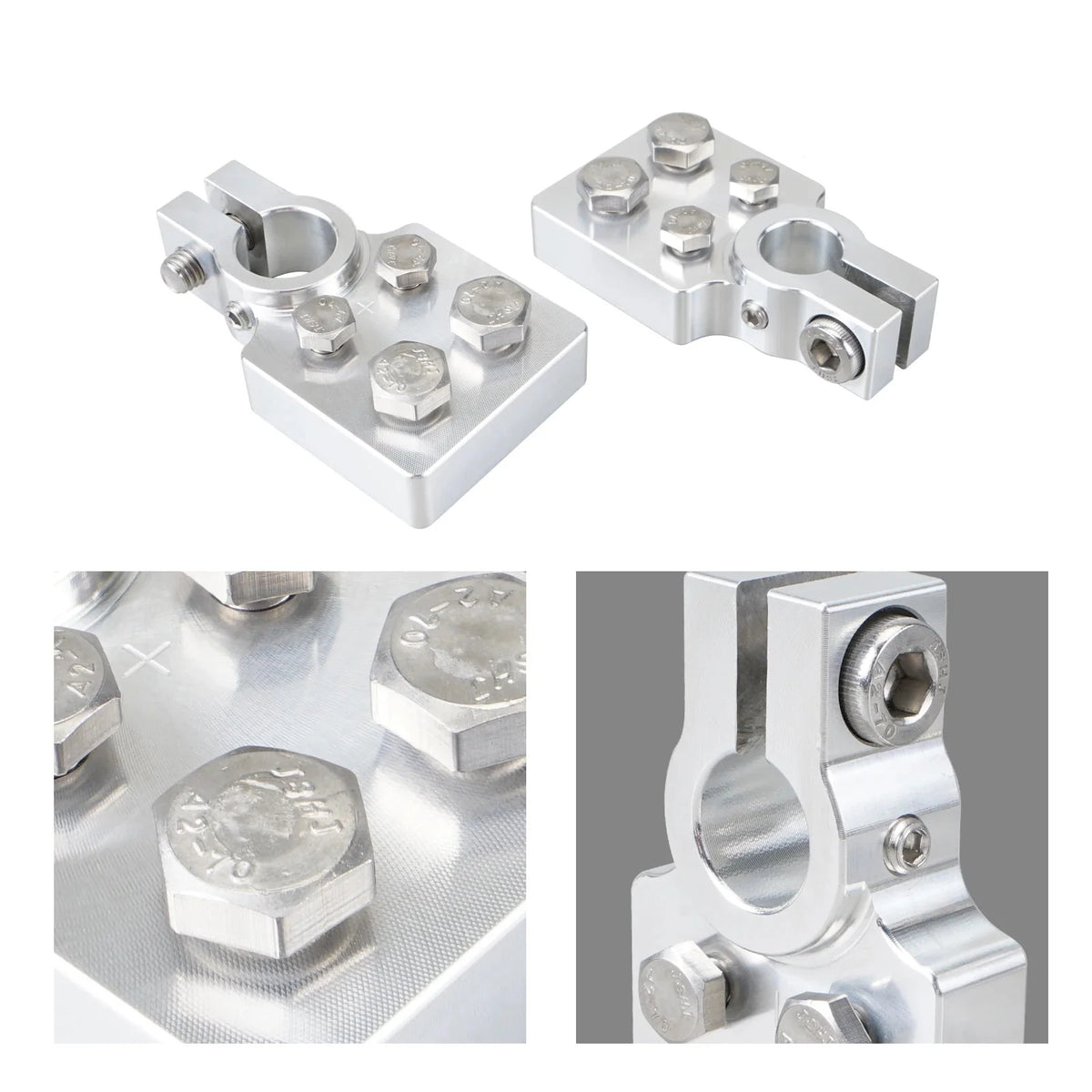 Multi-Port Battery Terminal Connector – 4 or 6 Output for 4/0 AWG & Down (SAE Post)