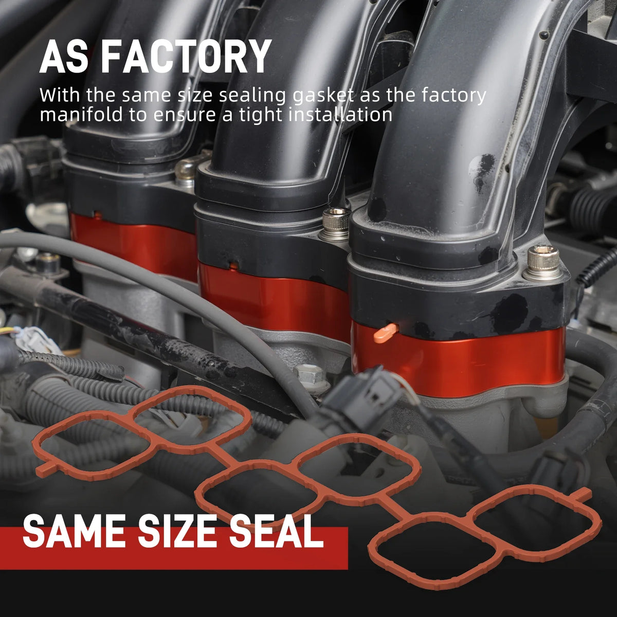 Toyota FJ Cruiser / 4Runner / Tundra 4.0L V6 Billet Aluminum Intake Manifold Adapter 1GR-FE 2010 - 2024