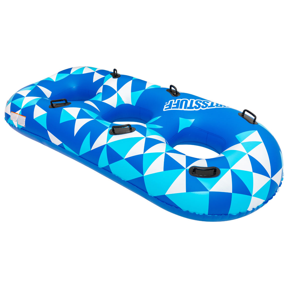 AIR HEADS Kaleidoscope 3 Sled | 1-3 Rider Inflatable Snow Sled - 98