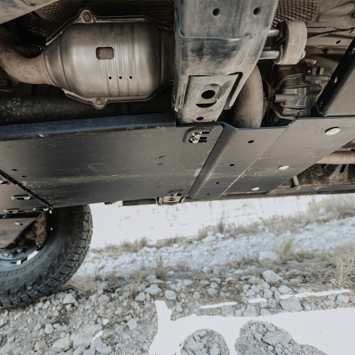 Cali Raised Transfer Skid Plate For Toyota 4Runner 2014-2024