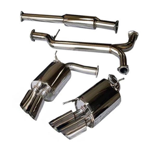 Tsudo Quad Tip Catback Exhaust Acura TL Type-S SE 2007-2008