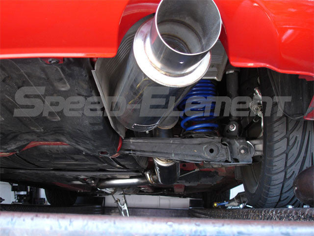 Tsudo JDM 70mm S2 Catback Exhaust K20 Civic Si 2007–2010 Sedan