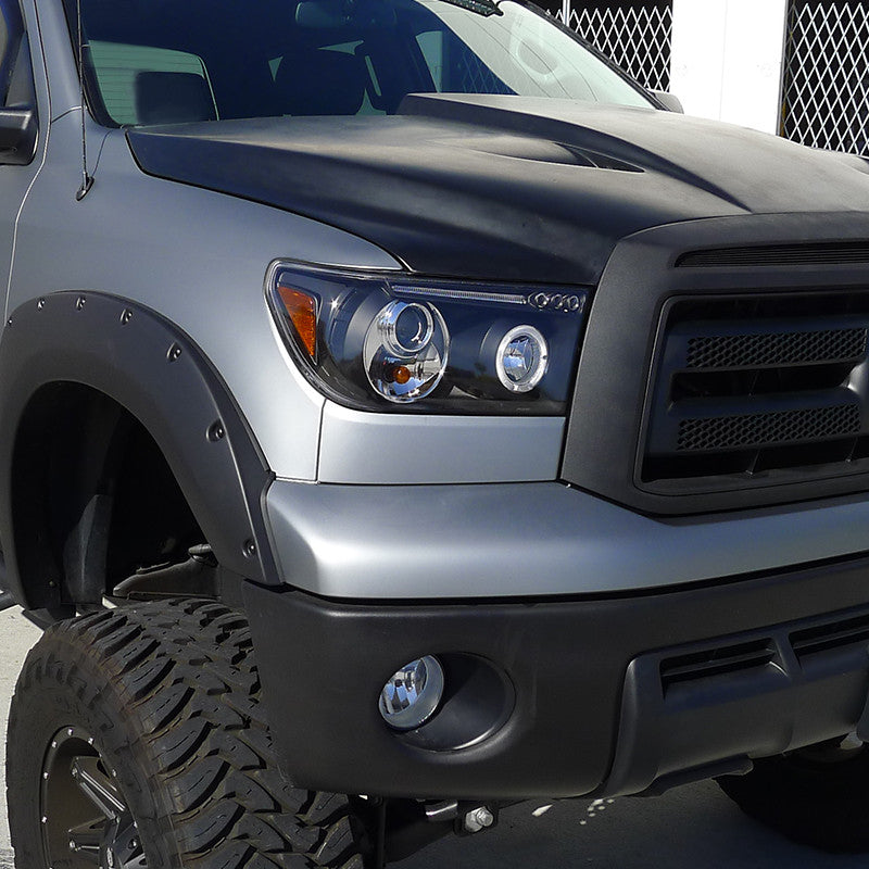 Spec-D 07-13 Tundra 8-17 Sequoia Projector Headlights Black