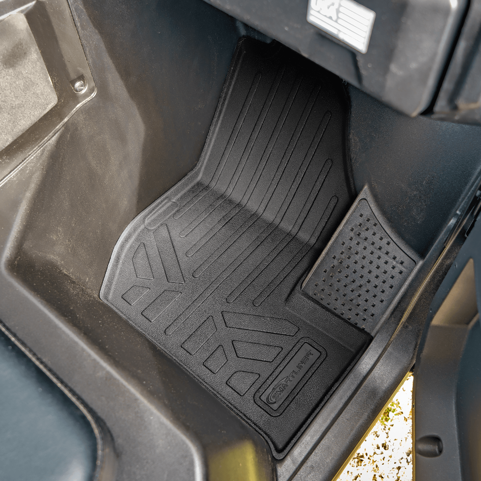 SMARTLINER Rugged Rubber Floor Liners For 2018-2025 Yamaha Wolverine RMA X2