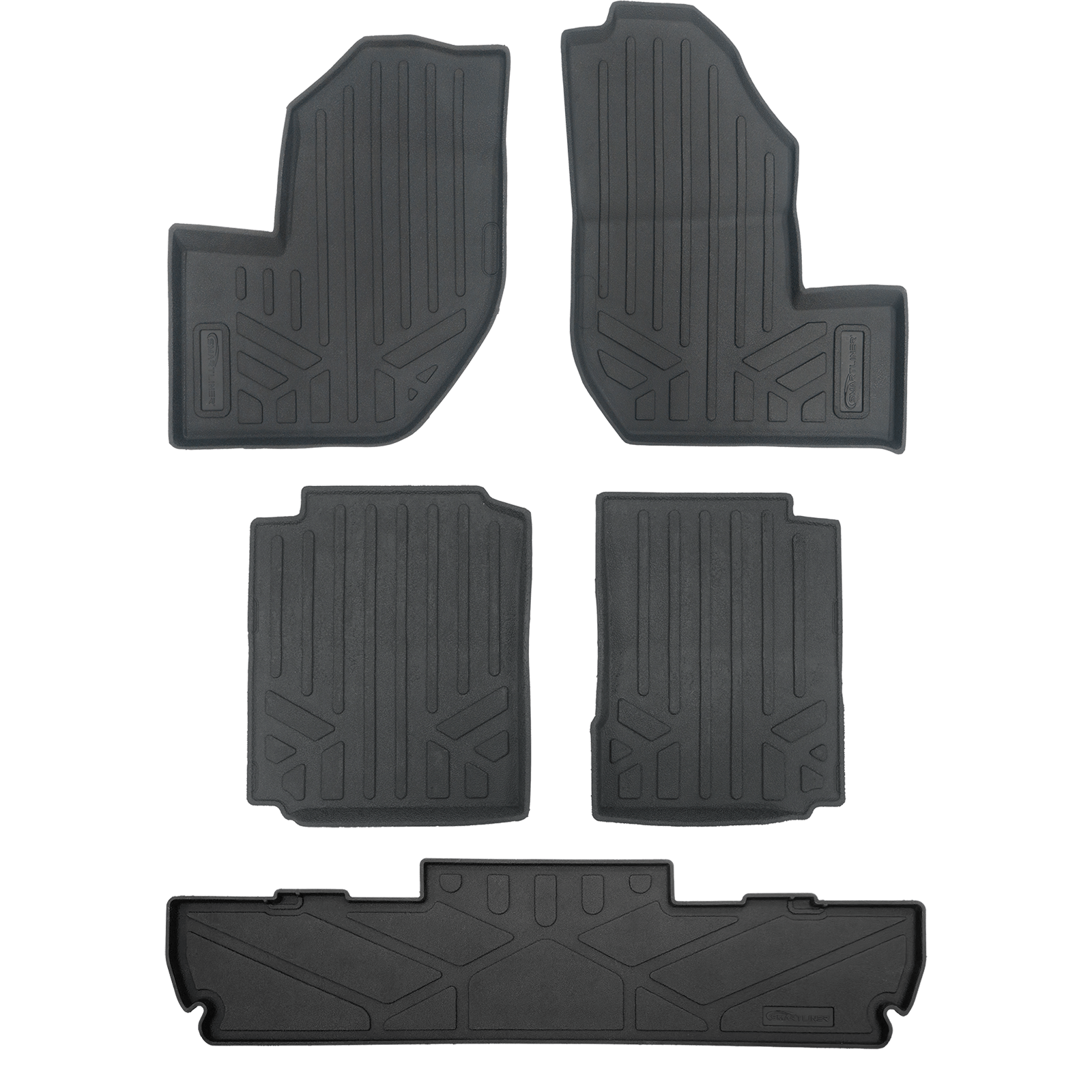 SMARTLINER Rugged Rubber Floor Liners For 2018-2025 Yamaha Wolverine RMA X4