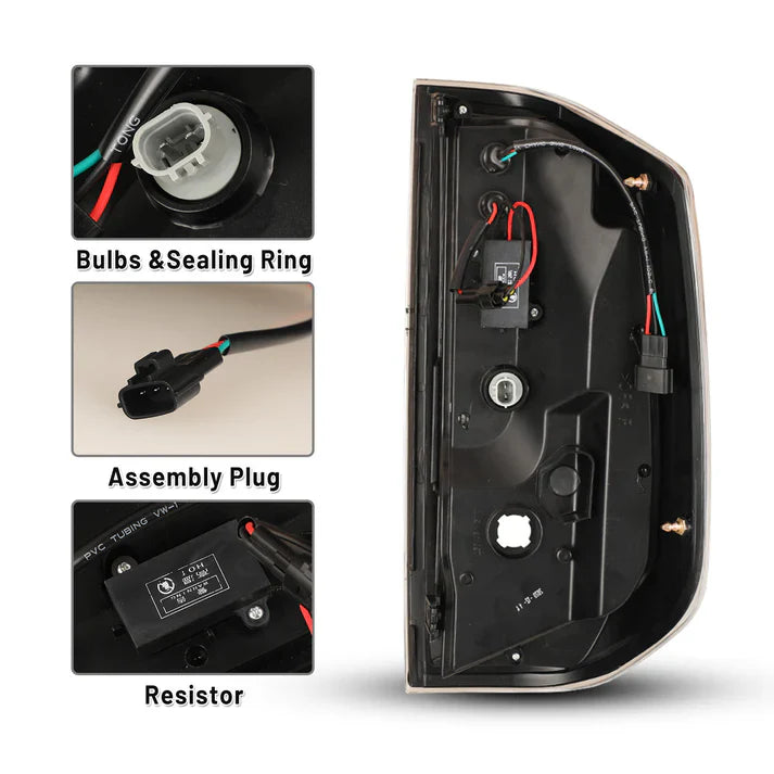 Winjet 2014-2021 Toyota Tundra LED Sequential Tail lights