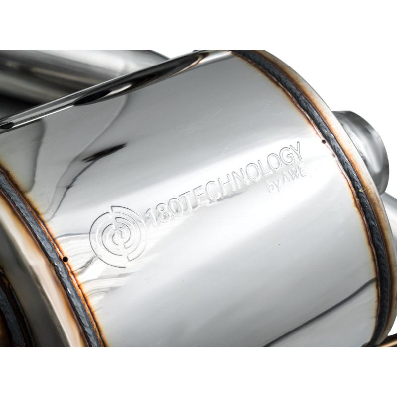AWE Audi 2019-2023 C8 A6/A7 3.0T Touring Edition Cat-back Exhaust- Turn Downs