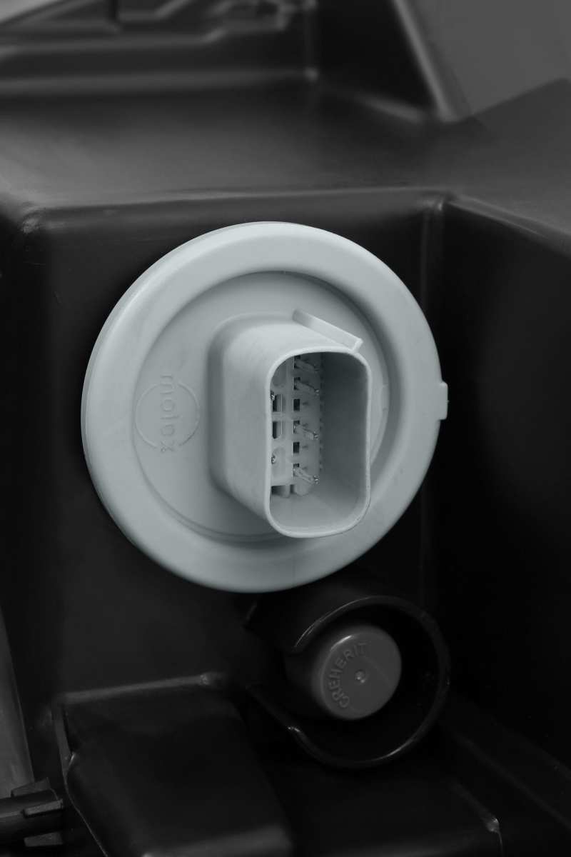 AlphaRex 19-24 Ram 1500 LUXX-Series LED Projector Headlights Jet Black