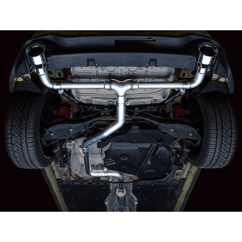 AWE 2022 VW GTI MK8 Track Edition Exhaust - Chrome Silver Tips