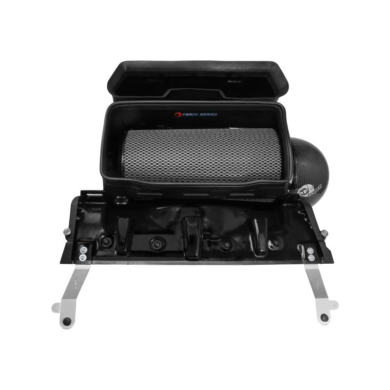 aFe 2021-2024 RAM 1500 TRX Track Series Carbon Fiber Cold Air Intake System w/ Pro 5R Filter