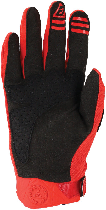 Answer 24 Peak Gloves Black/Red - Small 442777