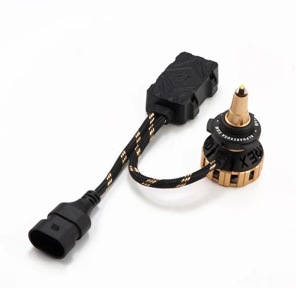 AlphaRex Gold Ammo Panoramic LED light bulbs