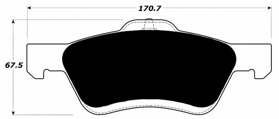 Porterfield Brake Pads for 2005 FORD ESCAPE