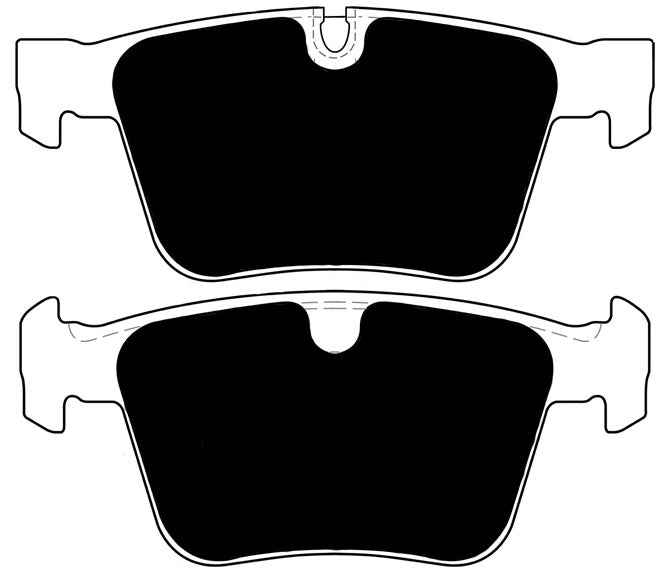 Porterfield Brake Pads for 2007 MERCEDES-BENZ S65 AMG - w/Iron Discs