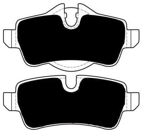 Porterfield Brake Pads for 2015 MINI Roadster S