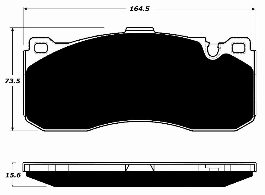 Porterfield Brake Pads for 2011 BMW 135i