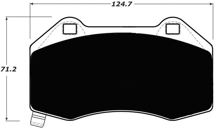 Porterfield Brake Pads for 2017 MAZDA MX-5 MIATA w/ Brembo