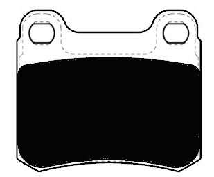 Porterfield Brake Pads for 1986 MERCEDES-BENZ 300E w/o ASR exc. 4MATIC
