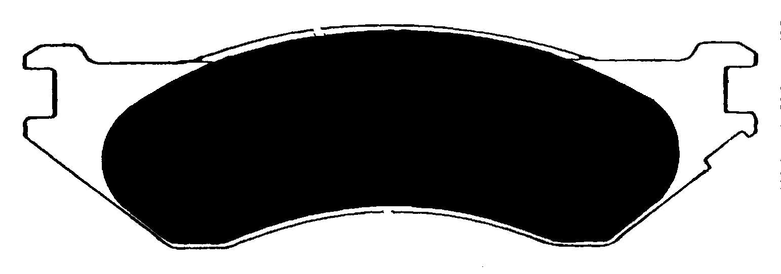 Porterfield Brake Pads for 2003 FORD F150 4WD Rear Disc 7 Lug