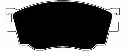 Porterfield Brake Pads for 2002 MAZDA 626 R/Disc