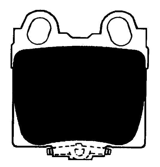 Porterfield Brake Pads for 1999 LEXUS GS 300