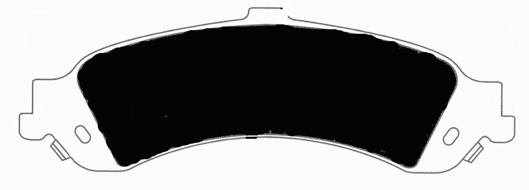 Porterfield Brake Pads for 2004 CHEVROLET SILVERADO 1500 4WD Crew Cab