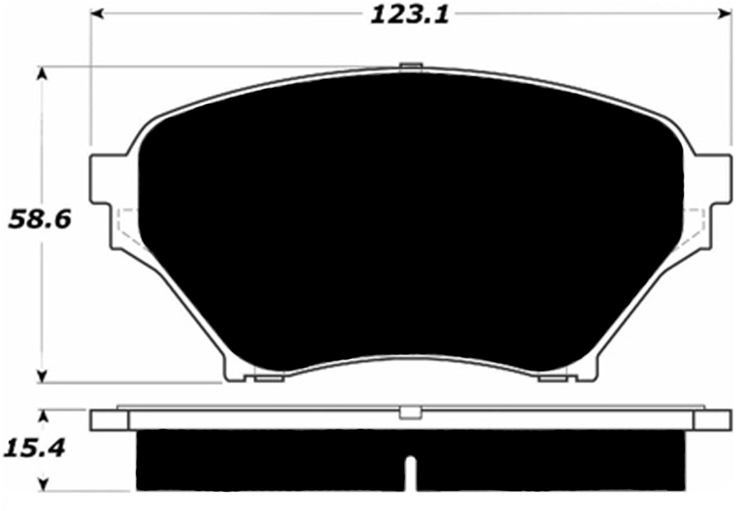 Porterfield Brake Pads for 2003 MAZDA MX-5 MIATA
