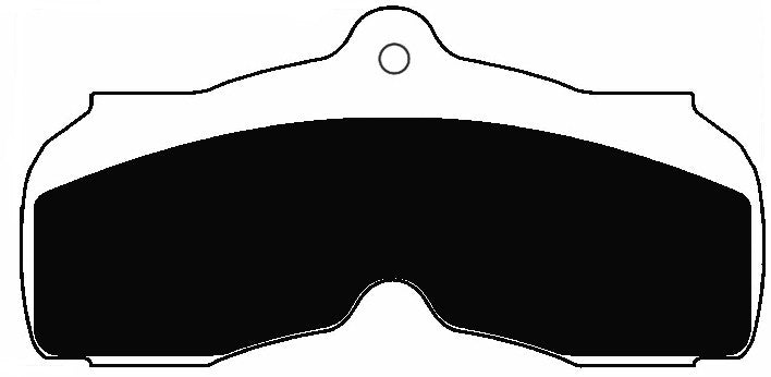 Porterfield Brake Pads for 1967 PONTIAC GRAND PRIX w/Front Discs