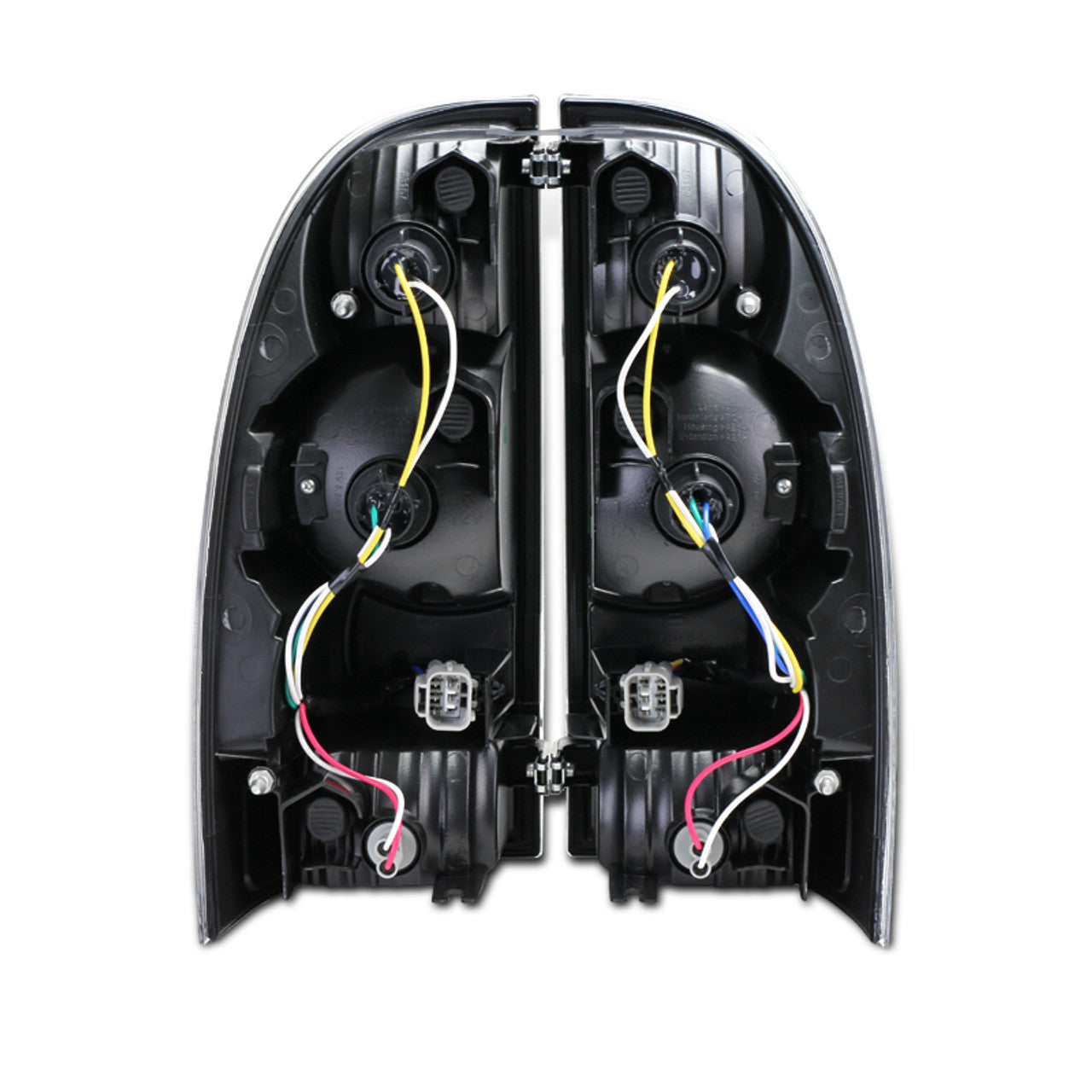 Spec-D 05-15 Toyota Tacoma Black LED Tail Lights