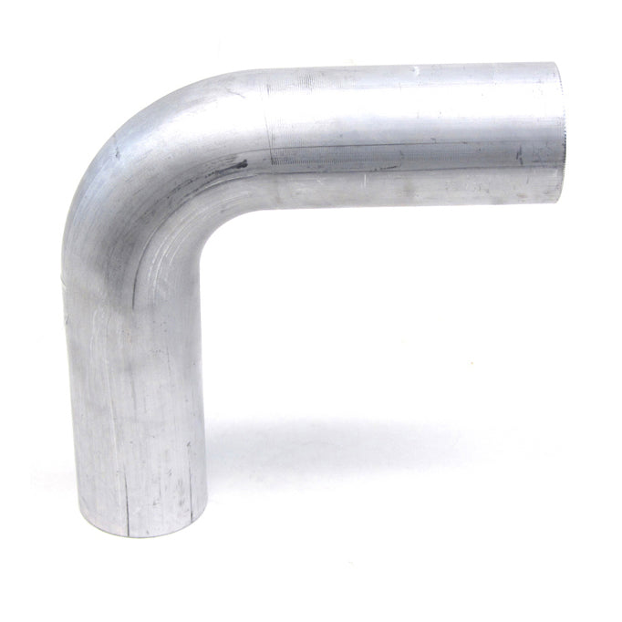 HPS Performance Products HPS 2 3/8" OD 90 Degree Bend 6061 Aluminum Elbow Pipe Tubing 16 Gauge w/ 3 1/8" CLR
