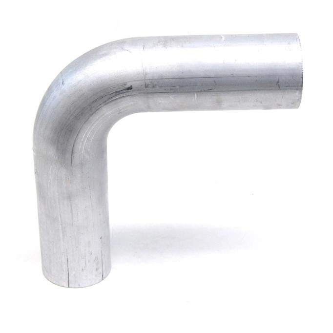 HPS Performance Products HPS 1" OD 90 Degree Bend 6061 Aluminum Elbow Pipe Tubing 16 Gauge, Mandrel Bent, Mill Finish