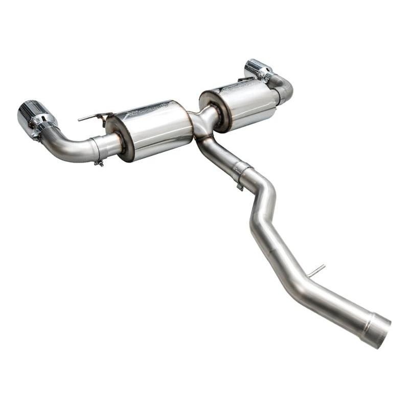 AWE 19-23 BMW 330i / 21-23 BMW 430i Base G2X Touring Axle Back Exhaust - Chrome Silver