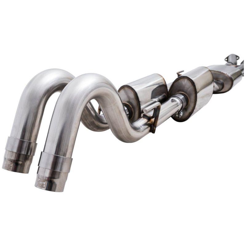 AWE 2016-2023 Toyota Tacoma 0FG Exhaust with BashGuard - No Tips