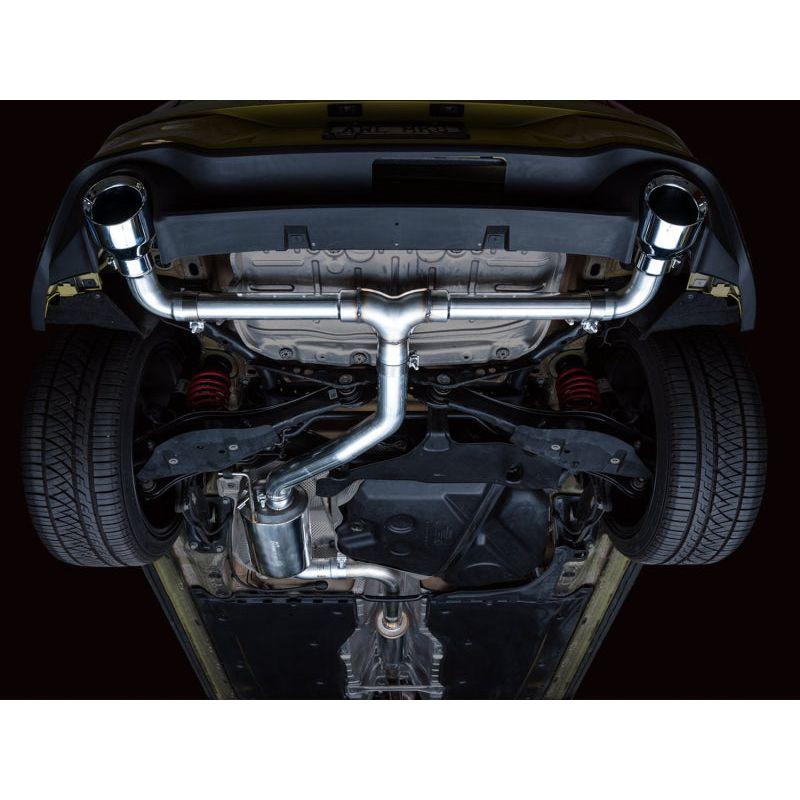 AWE 2022 VW GTI MK8 Touring Edition Exhaust - Chrome Silver Tips